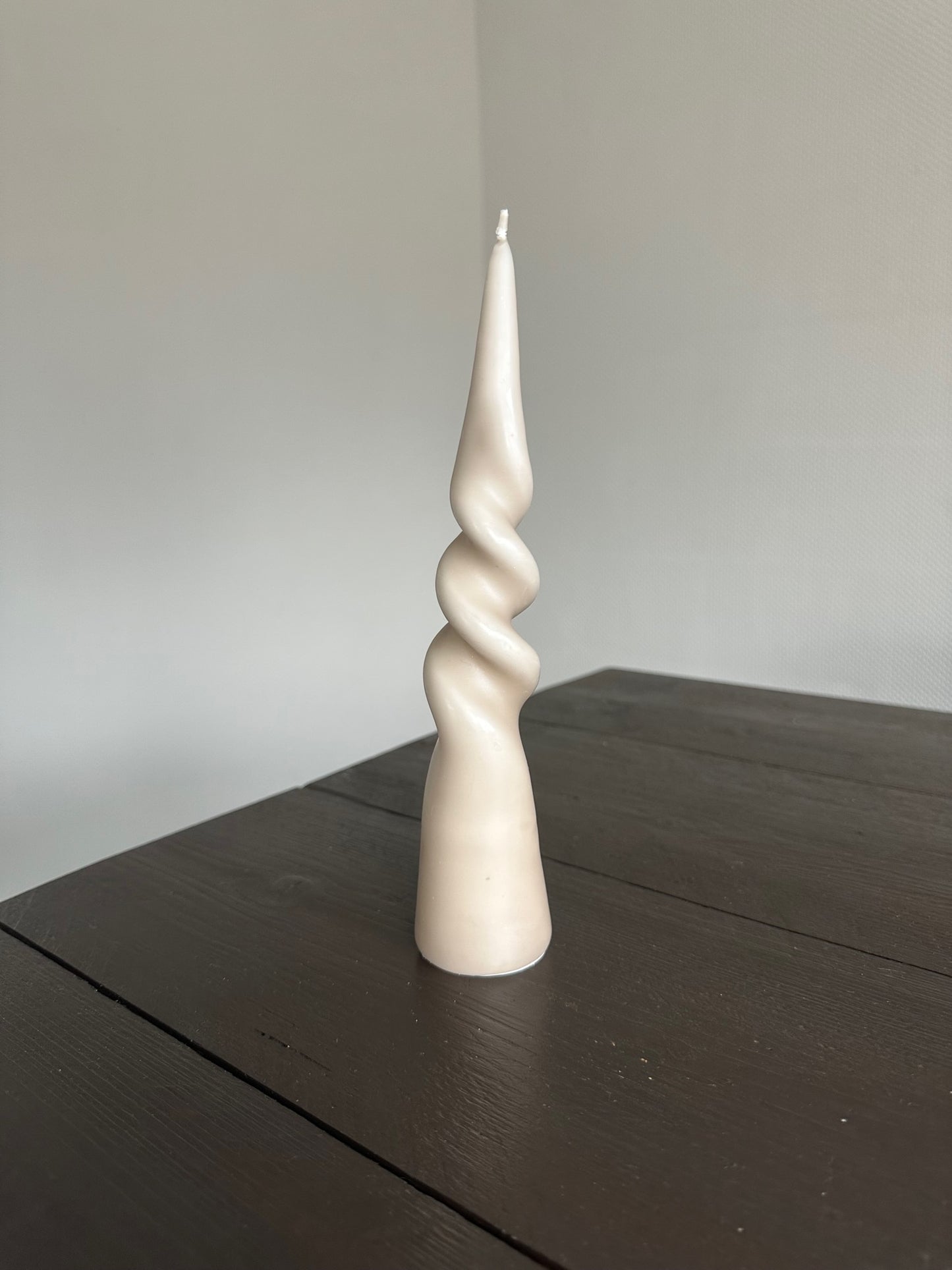 Twisted candle hailey/ Gedraaide kaarsen